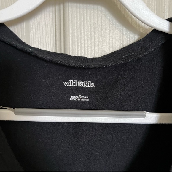 Wild Fable Cropped Short Sleeve Tee L - Picture 2 of 6